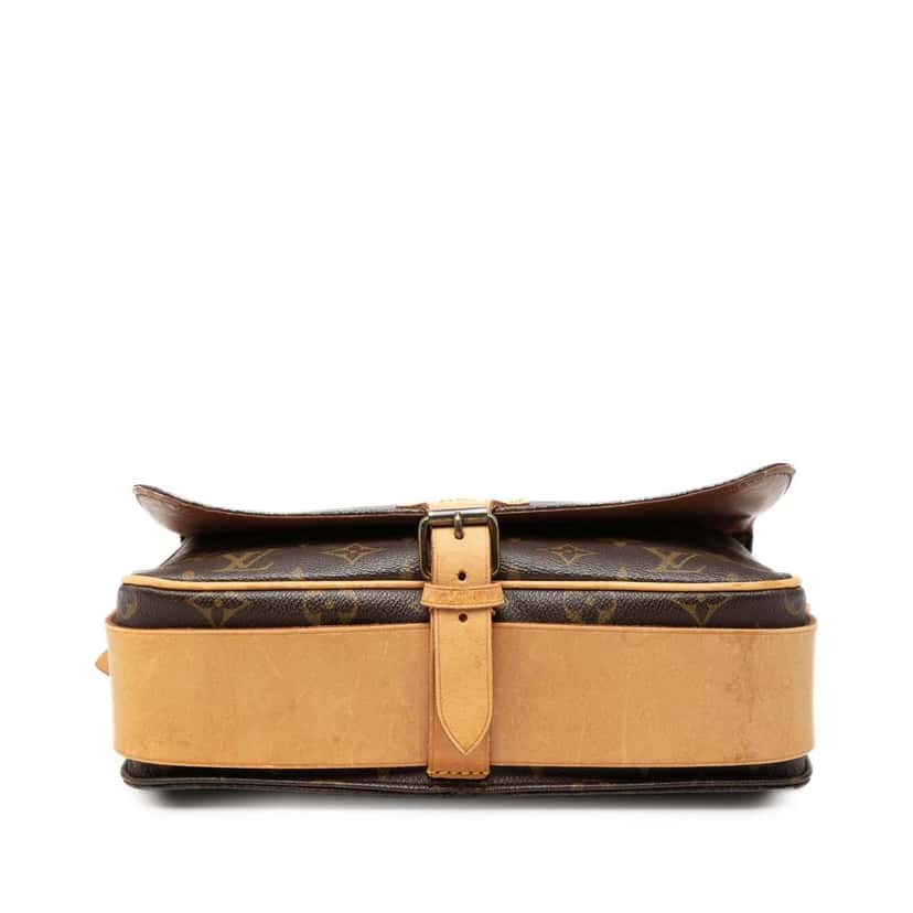 Louis Vuitton Monogram Cartouchiere GM Brown Very good condition - Inside View