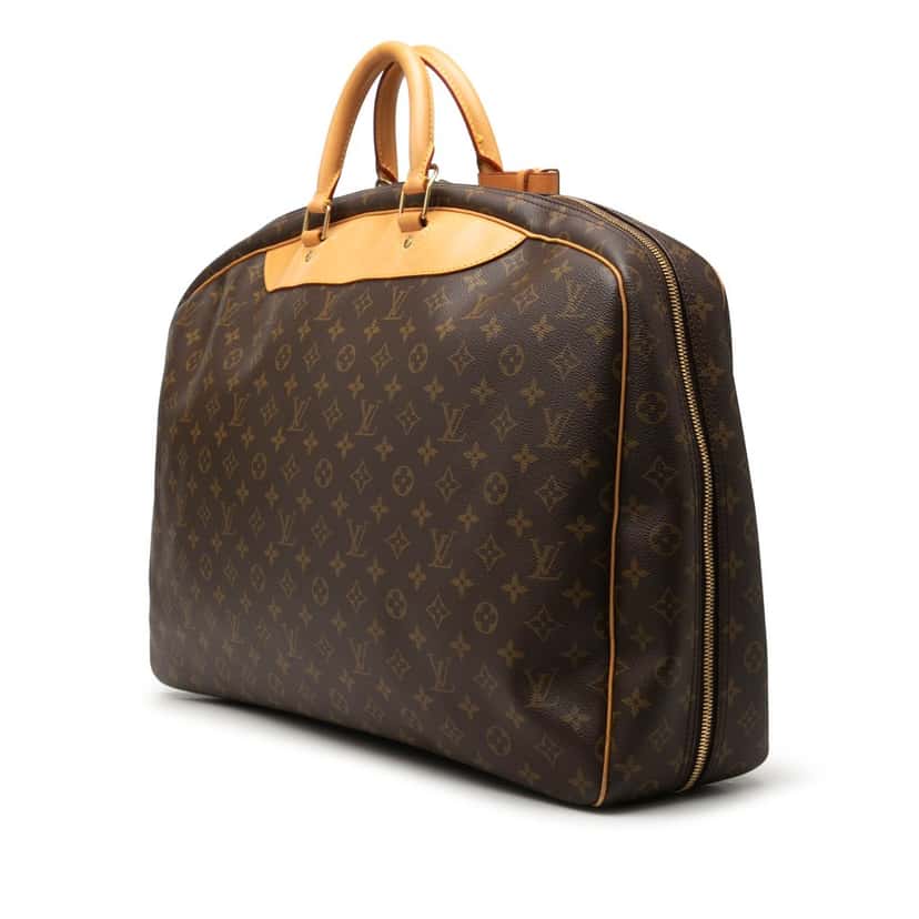 Louis Vuitton Monogram Alize 2 Poches Brown Very good condition - Back View
