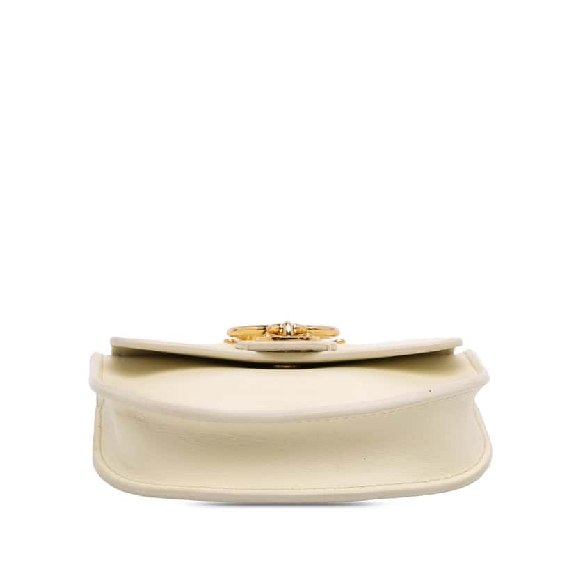 Chloé Mini Leather Tess Crossbody White Leather Very good condition - Inside View