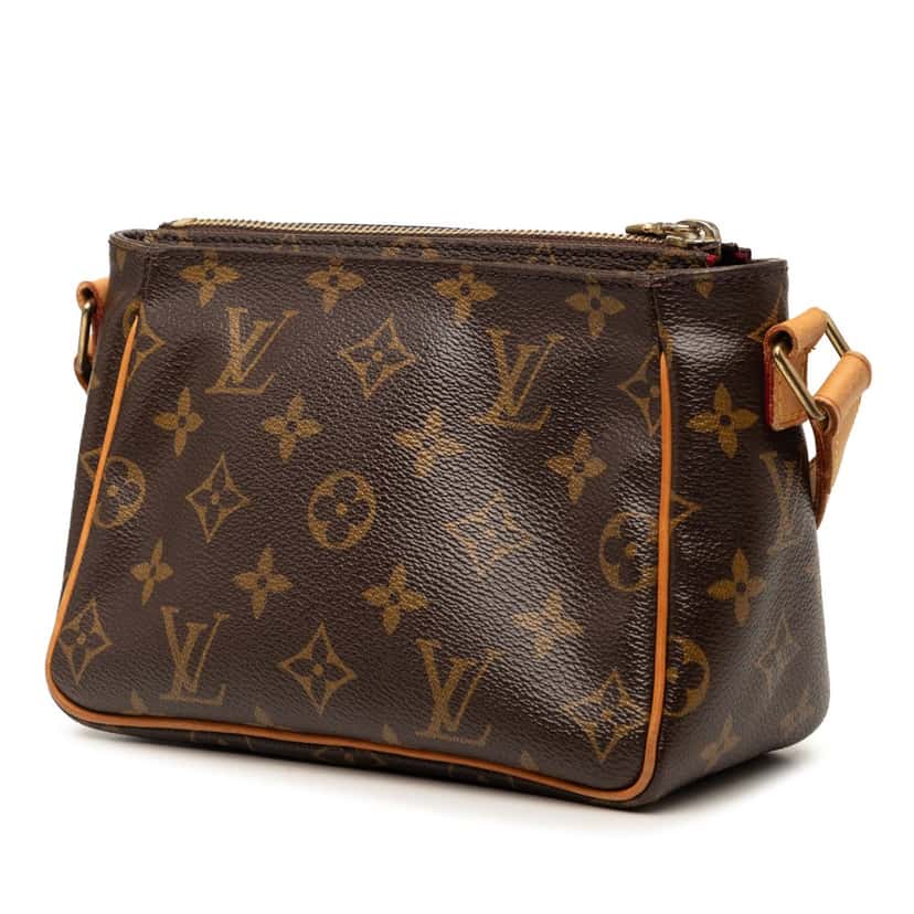 Louis Vuitton Monogram Viva Cite PM Brown Very good condition - Back View