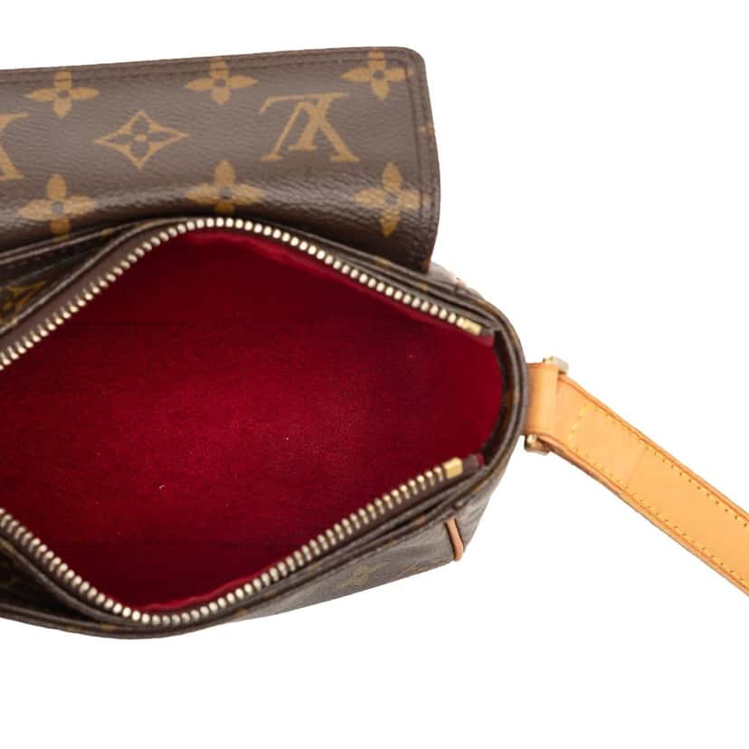 Louis Vuitton Monogram Viva Cite PM Brown Very good condition - Model View
