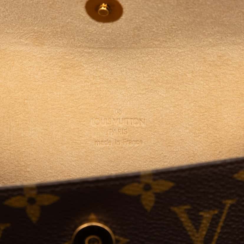 Louis Vuitton Monogram Pochette Florentine Brown Very good condition - Box View