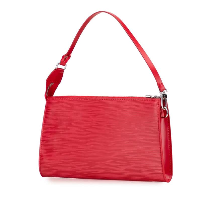 Louis Vuitton Epi Pochette Accessoires Red Leather Very good condition - Back View