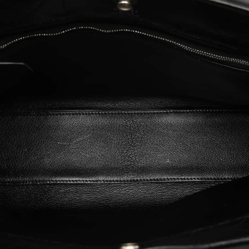 Hermès Box Calf Fourre Tout PM Black Leather Very good condition - Model View