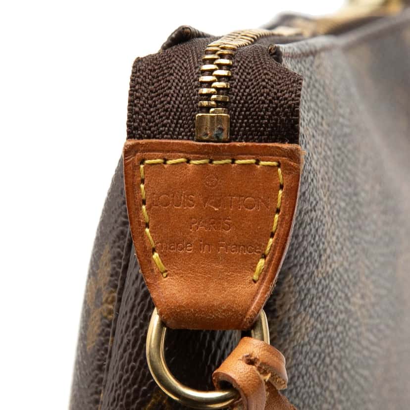 Louis Vuitton Monogram Pochette Accessoires Brown Good condition - Box View