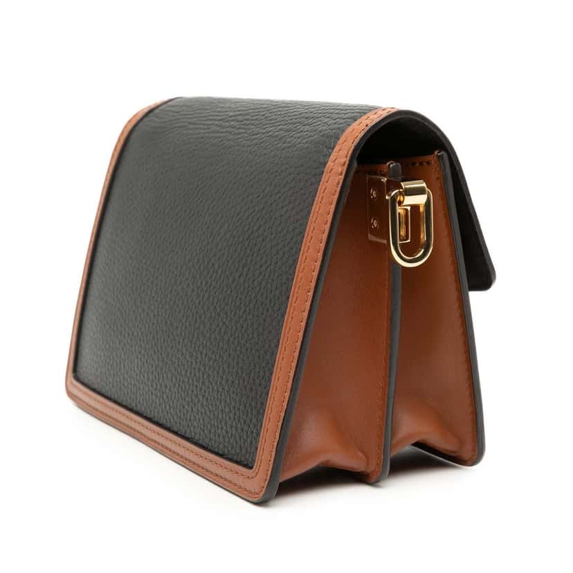 Louis Vuitton Taurillon Mini Dauphine Black Leather Very good condition - Back View