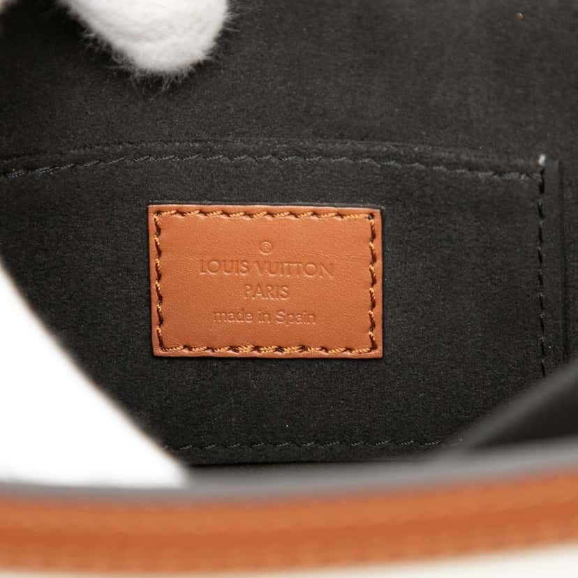 Louis Vuitton Taurillon Mini Dauphine Black Leather Very good condition - Box View