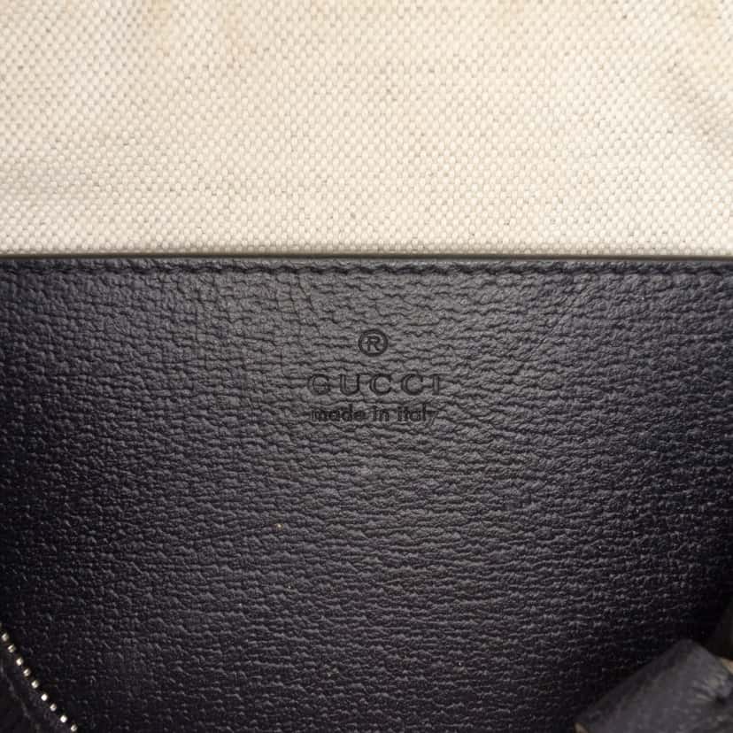 Gucci Mini GG Supreme Ophidia Web Satchel Beige Very good condition - Box View