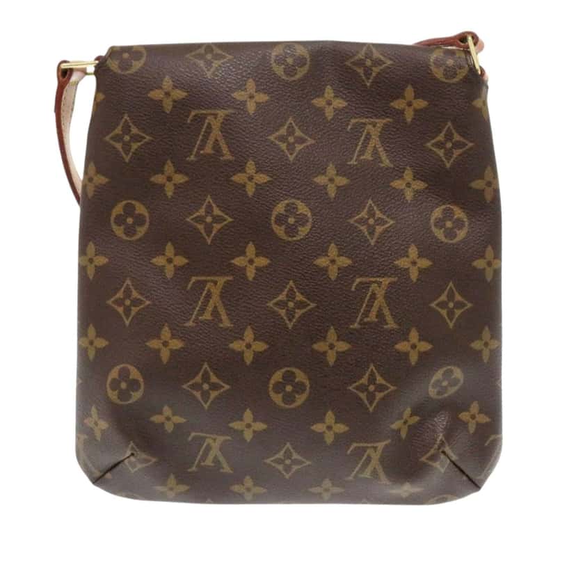 Louis Vuitton Monogram Musette Salsa PM Short Strap Brown Very good condition - Back View