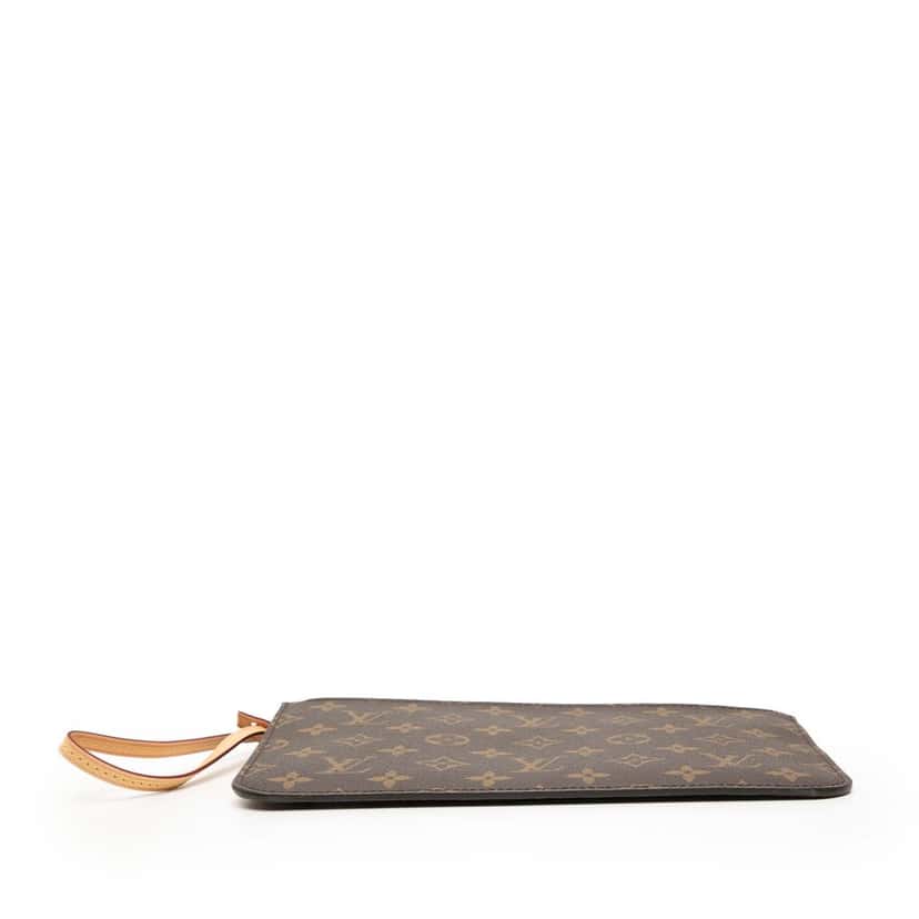 Louis Vuitton Monogram Neverfull MM Pouch Brown Very good condition - Inside View