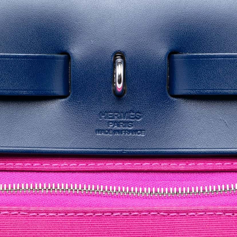 Hermès Toile Herbag Zip 31 Pink Very good condition - Box View