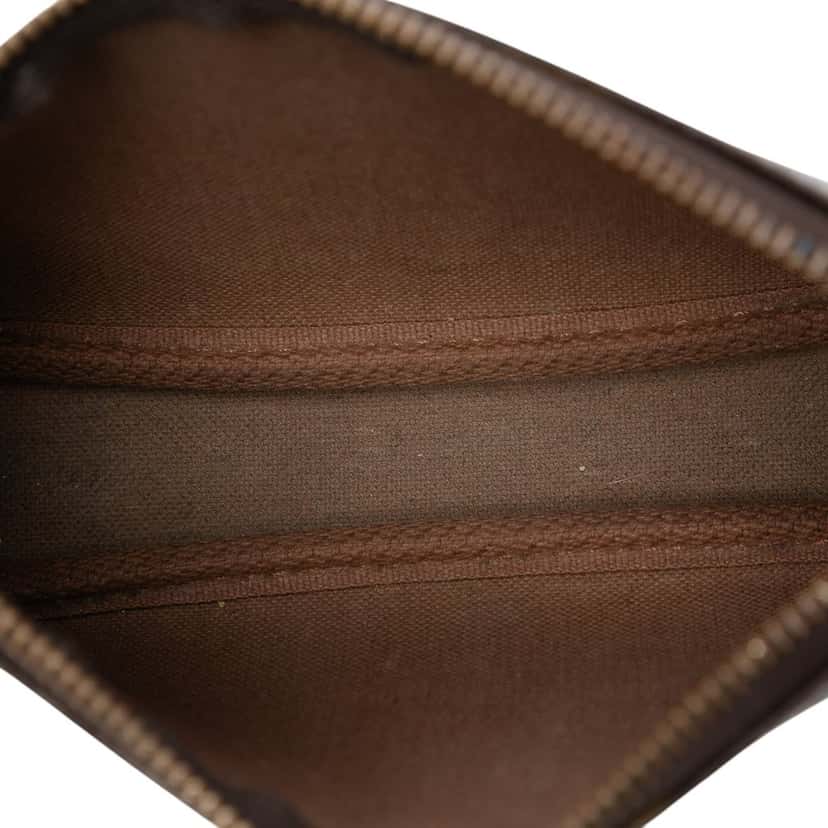 Louis Vuitton Monogram Mini Pochette Accessoires Brown Very good condition - Model View