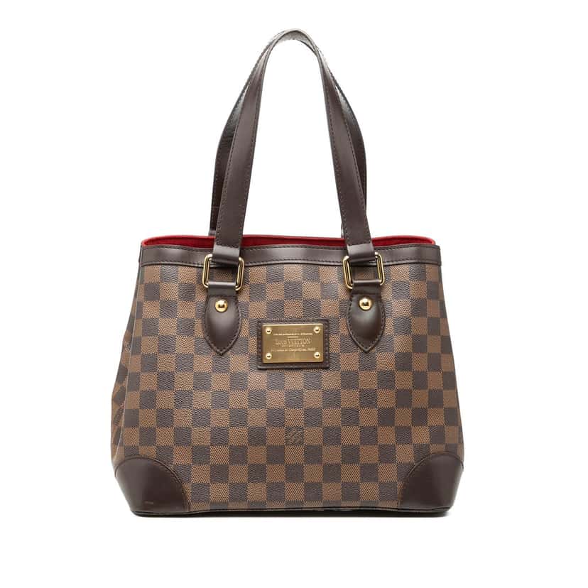 Louis Vuitton Damier Ebene Hampstead PM Brown Very good condition - Front View