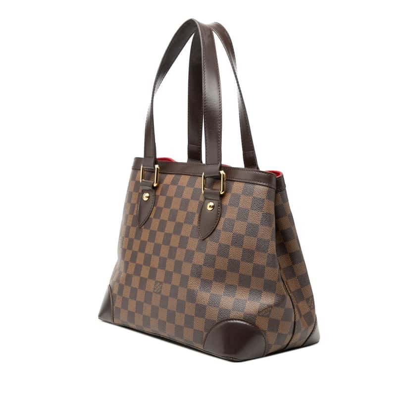 Louis Vuitton Damier Ebene Hampstead PM Brown Very good condition - Back View