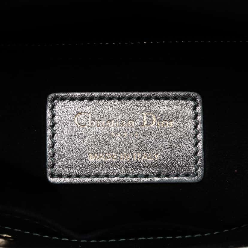 Dior Small Metallic Lambskin Cannage My ABCDior Lady Dior Other Leather Very good condition - Box View