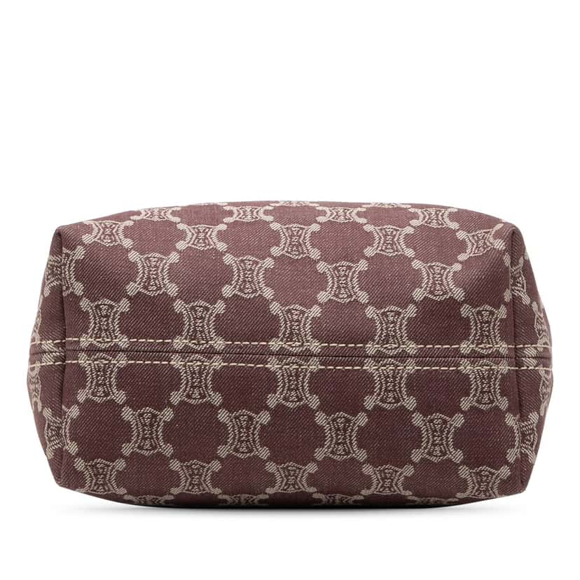 Celine Macadam Denim Tote Red Very good condition - Inside View