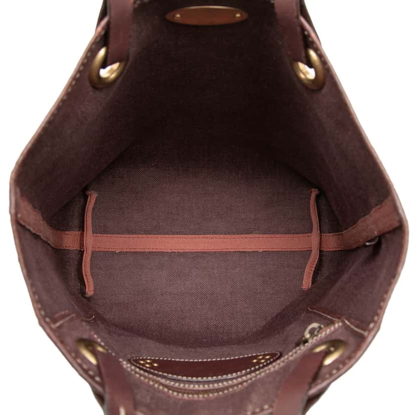 Celine Macadam Denim Tote Red Very good condition - Model View