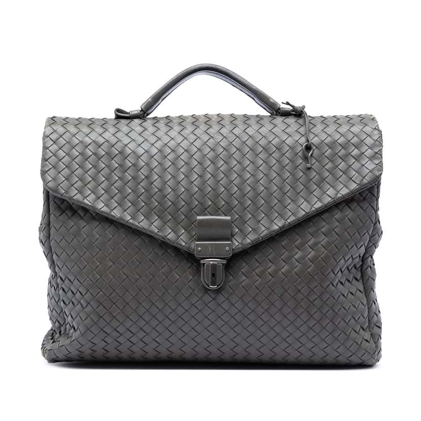 Bottega Veneta Nappa Intrecciato Briefcase Other Leather Very good condition - Front View