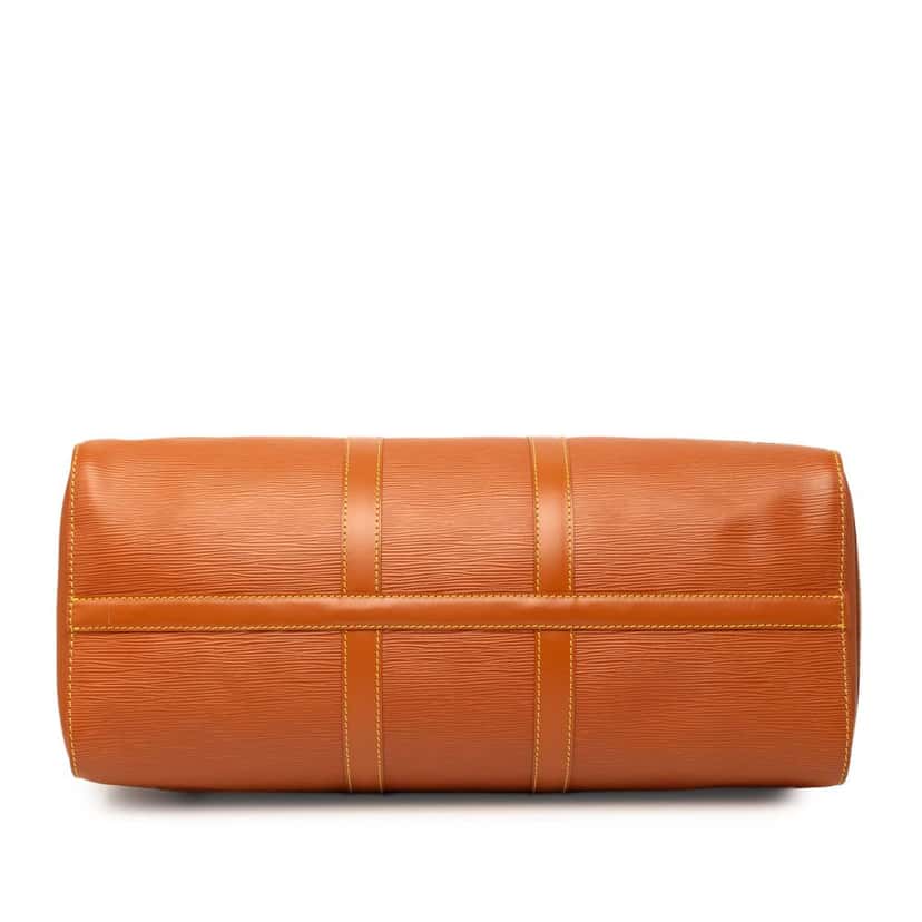 Louis Vuitton Epi Keepall 45 Brown Leather Very good condition - Inside View
