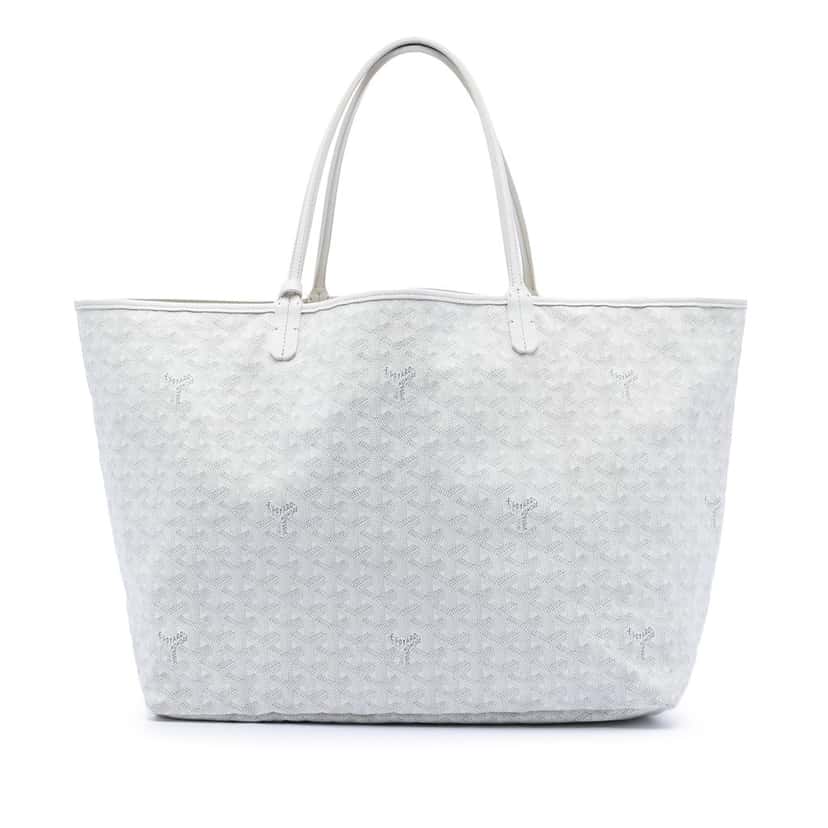 Goyard Goyardine Saint Louis GM White Very good condition - Front View