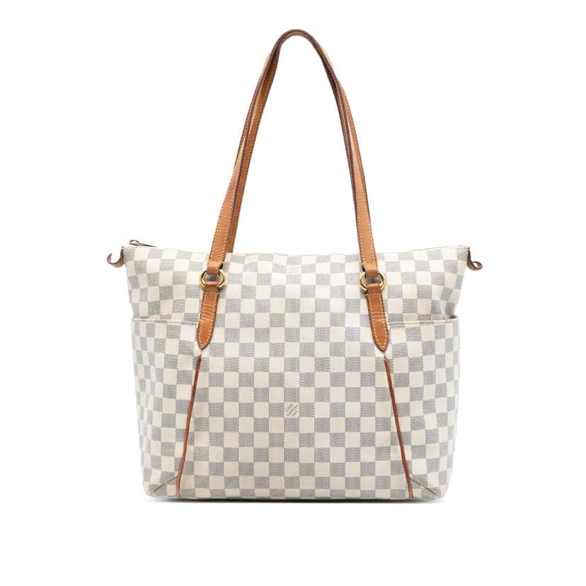 Louis Vuitton Damier Azur Totally MM White Very good condition - Front View
