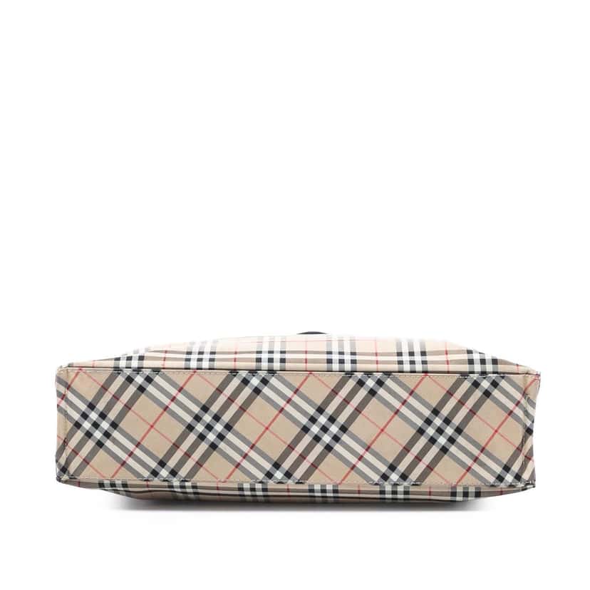 Burberry House Check Canvas Tote Beige Very good condition - Inside View