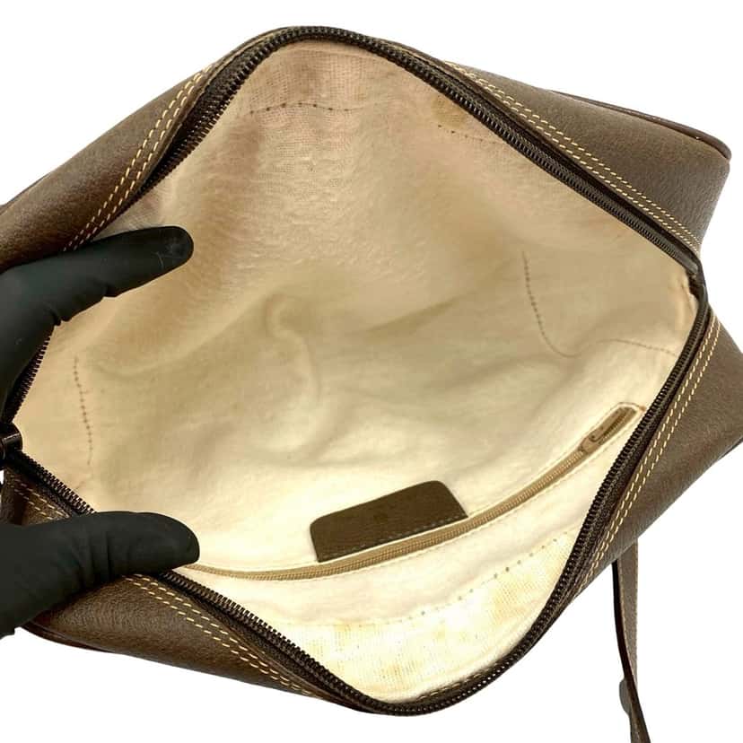 Gucci GG Supreme Web Crossbody Beige Very good condition - Inside View