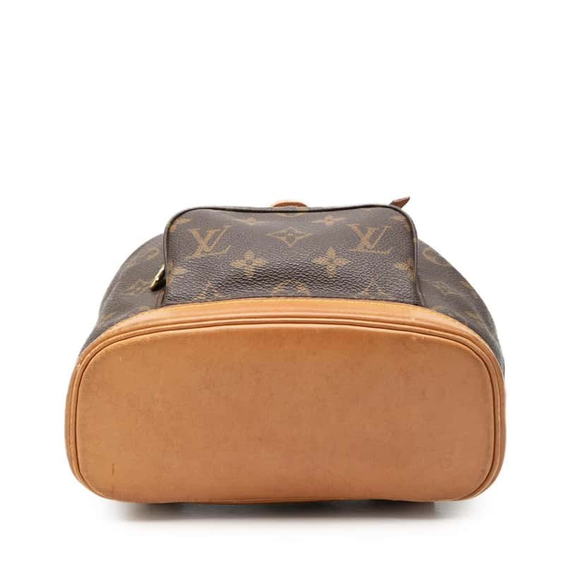 Louis Vuitton Monogram Mini Montsouris Brown Good condition - Inside View