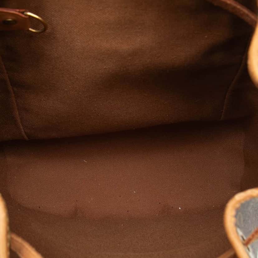 Louis Vuitton Monogram Mini Montsouris Brown Good condition - Model View
