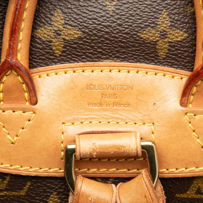 Louis Vuitton Monogram Mini Montsouris Brown Good condition - Box View
