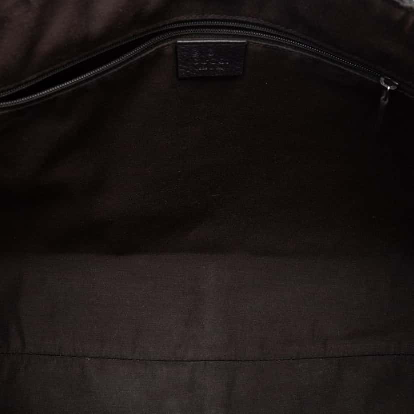 Gucci GG Nylon Abbey D Ring Tote Brown Very good condition - Model View