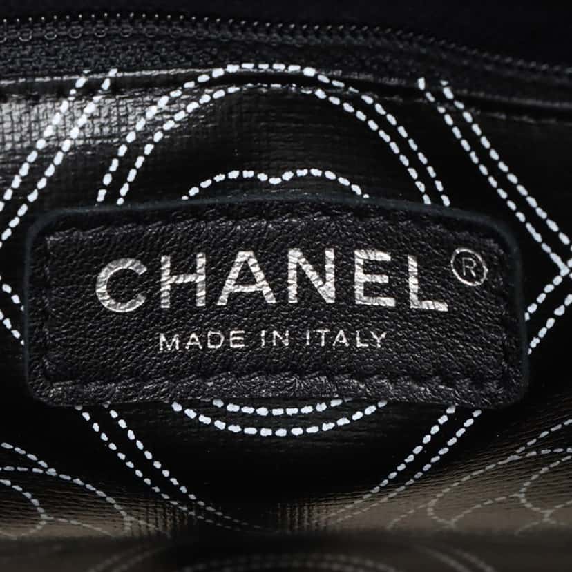 Chanel Coated Canvas Camellia Logo Camera Bag Black Very good condition - Model View