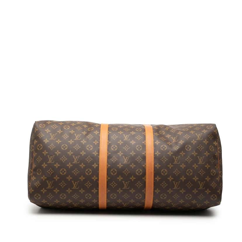 Louis Vuitton Monogram Keepall 60 Brown Good condition - Inside View