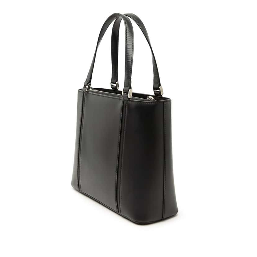 Burberry Leather Handbag Black Leather Very good condition - Back View