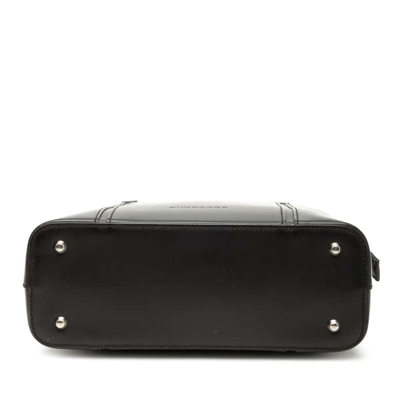 Burberry Leather Handbag Black Leather Very good condition - Inside View