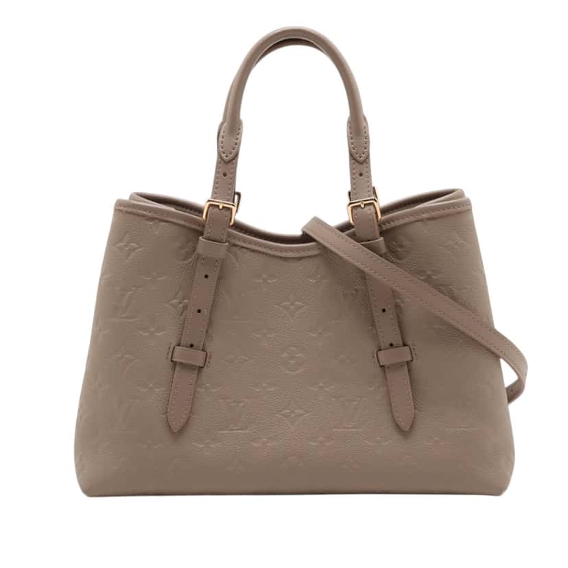 Louis Vuitton Monogram Empreinte Babylone Tote PM Beige Leather Very good condition - Front View
