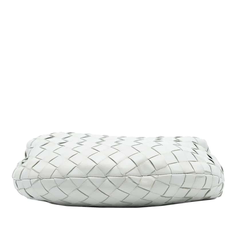 Bottega Veneta Mini Nappa Intrecciato Jodie White Leather Very good condition - Inside View