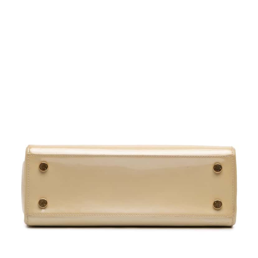 Louis Vuitton Monogram Vernis Brea MM Beige Leather Very good condition - Inside View