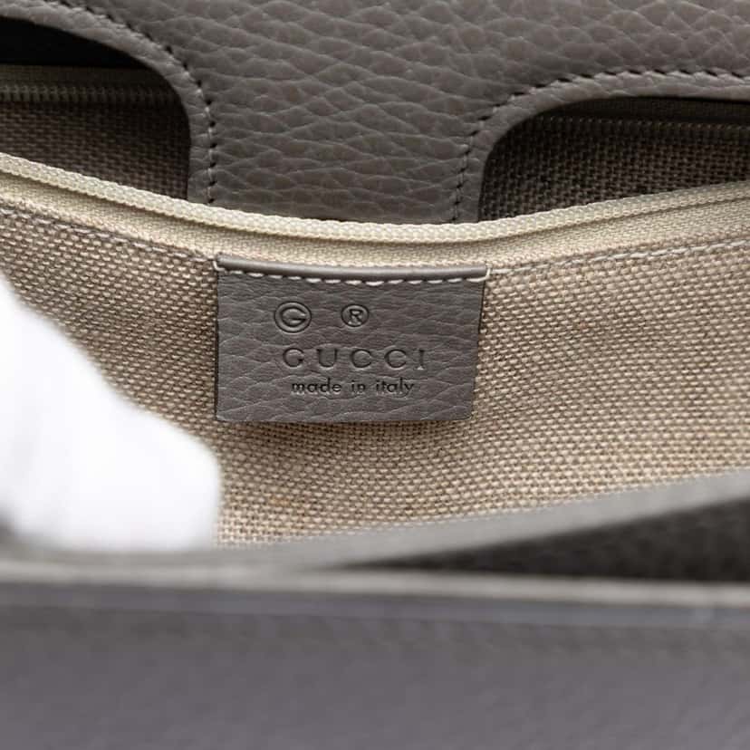 Gucci Medium Dollar Calfskin Interlocking G Crossbody Other Leather Very good condition - Box View