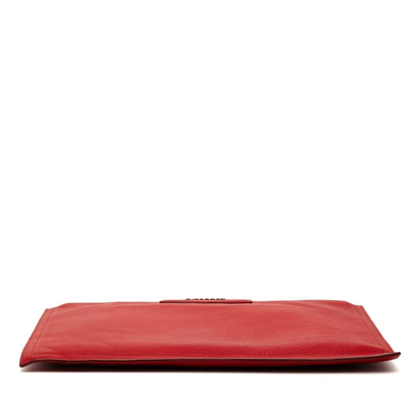 Givenchy Medium Antigona Leather Clutch Red Leather Very good condition - Inside View