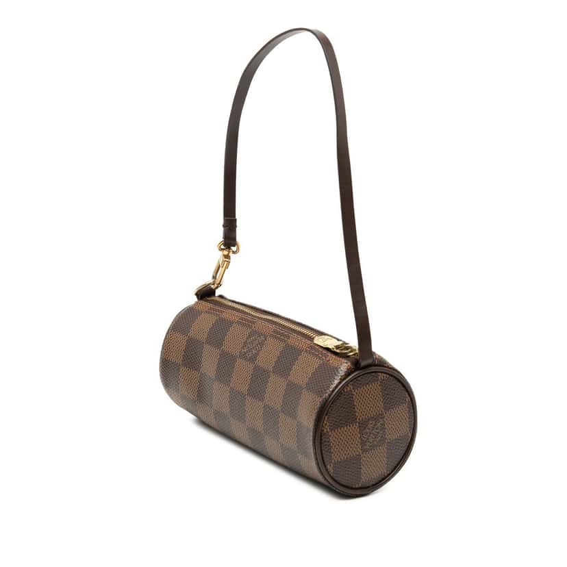Louis Vuitton Damier Ebene Papillon Pochette Brown Good condition - Back View