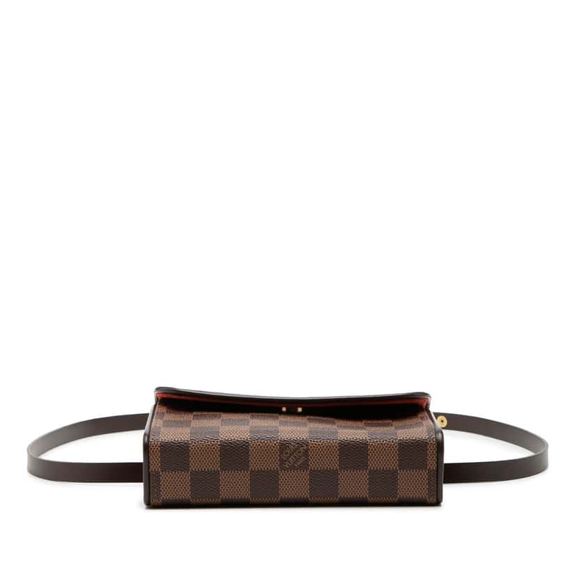 Louis Vuitton Damier Ebene Florentine Pochette Brown Very good condition - Inside View