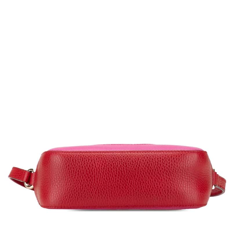 Gucci Small Bicolor Leather Soho Disco Crossbody Pink Leather Very good condition - Inside View