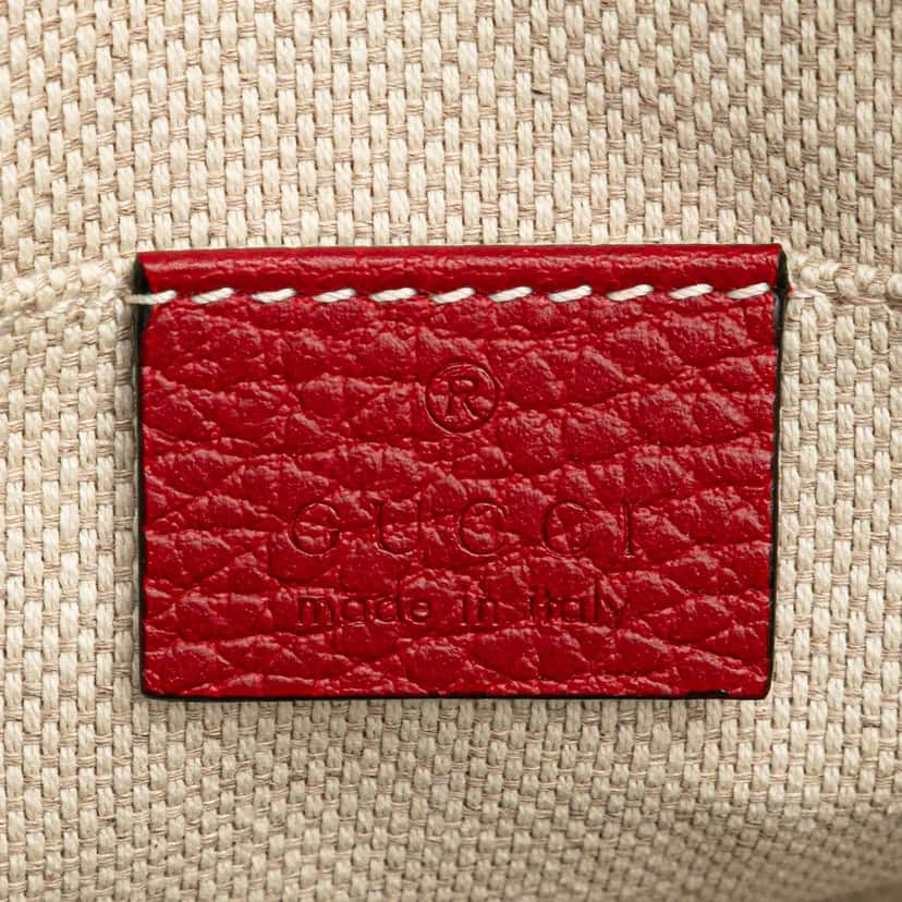 Gucci Small Bicolor Leather Soho Disco Crossbody Pink Leather Very good condition - Box View