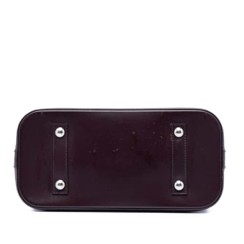 Louis Vuitton Epi Alma PM Purple Leather Very good condition - Inside View