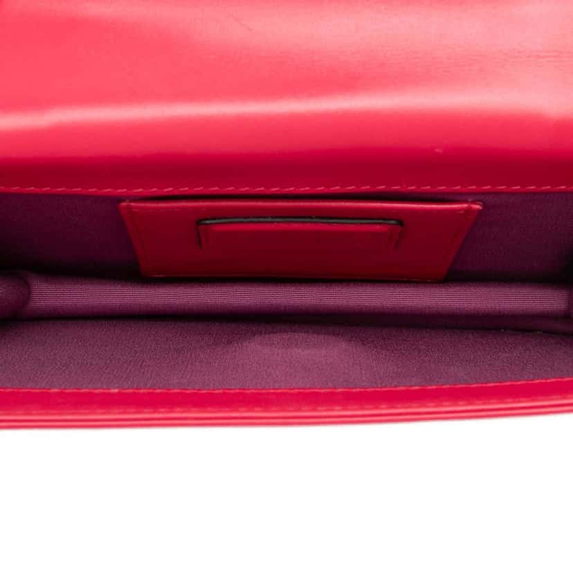 Bvlgari Leather Serpenti Forever Crossbody Red Leather Very good condition - Model View
