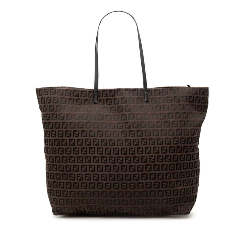 Fendi Zucchino Canvas Tote