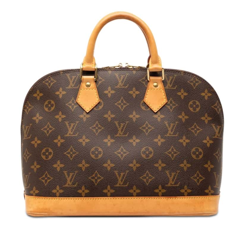 Louis Vuitton Monogram Alma PM Brown Very good condition - Front View