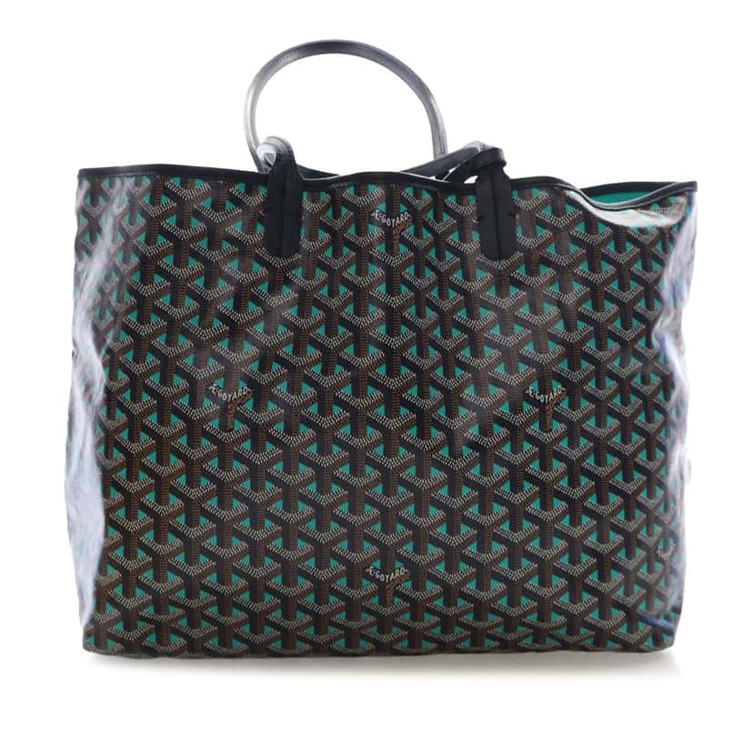 Goyard Goyardine Claire Voie Saint Louis PM Black Very good condition - Back View
