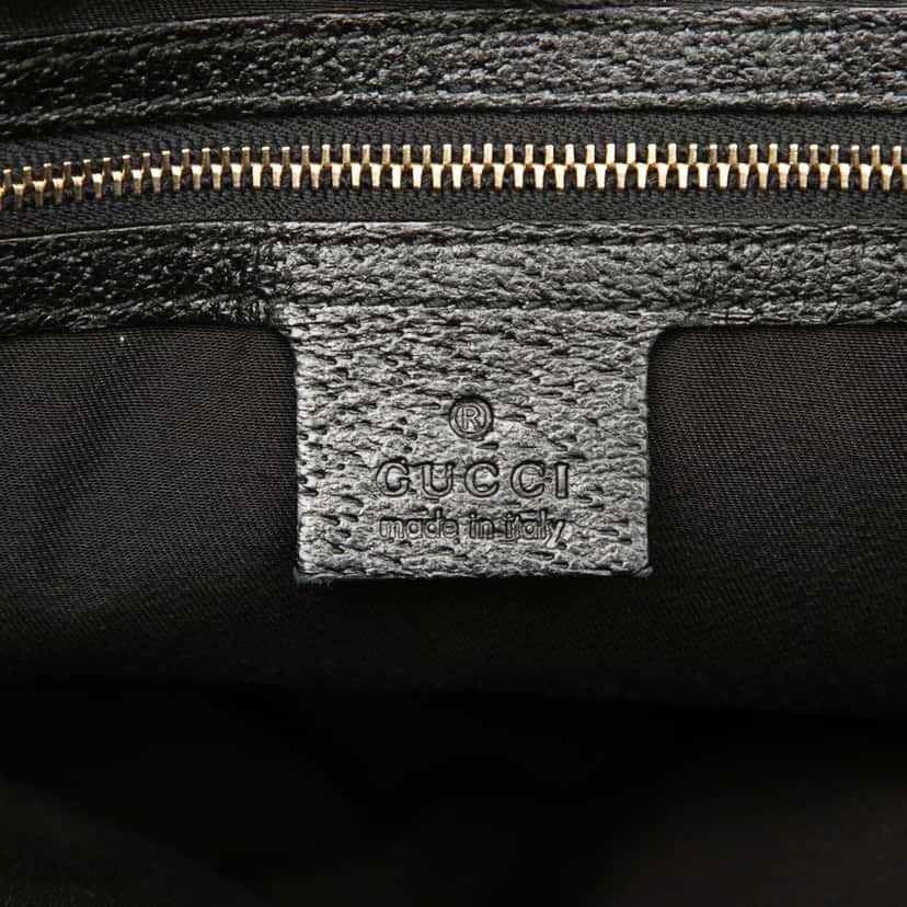 Gucci GG Canvas Charmy Tote Black Very good condition - Box View